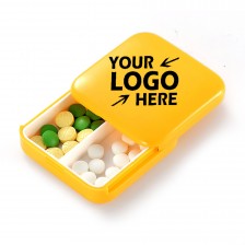 Detachable Travel Pill Case With 2 Compartments 